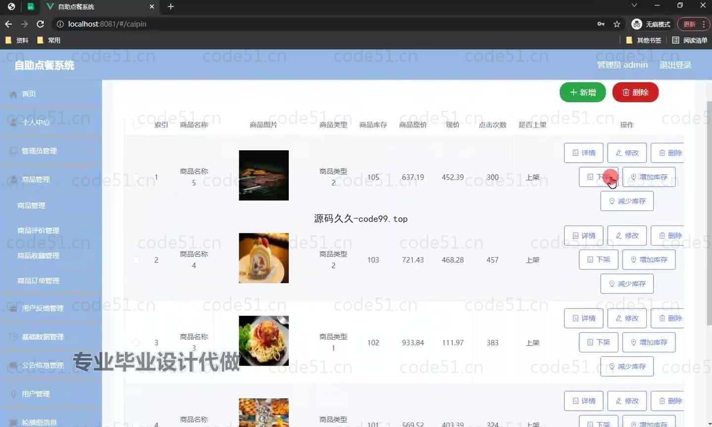 基于微信小程序+SpringBoot+MySQL的自助点餐小程序(附论文)