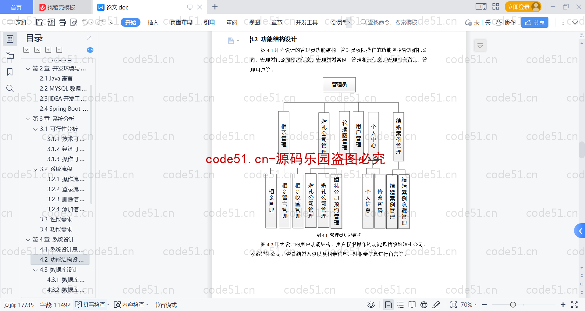 基于SpringBoot+MySQL+Vue的在线相亲系统(附论文)