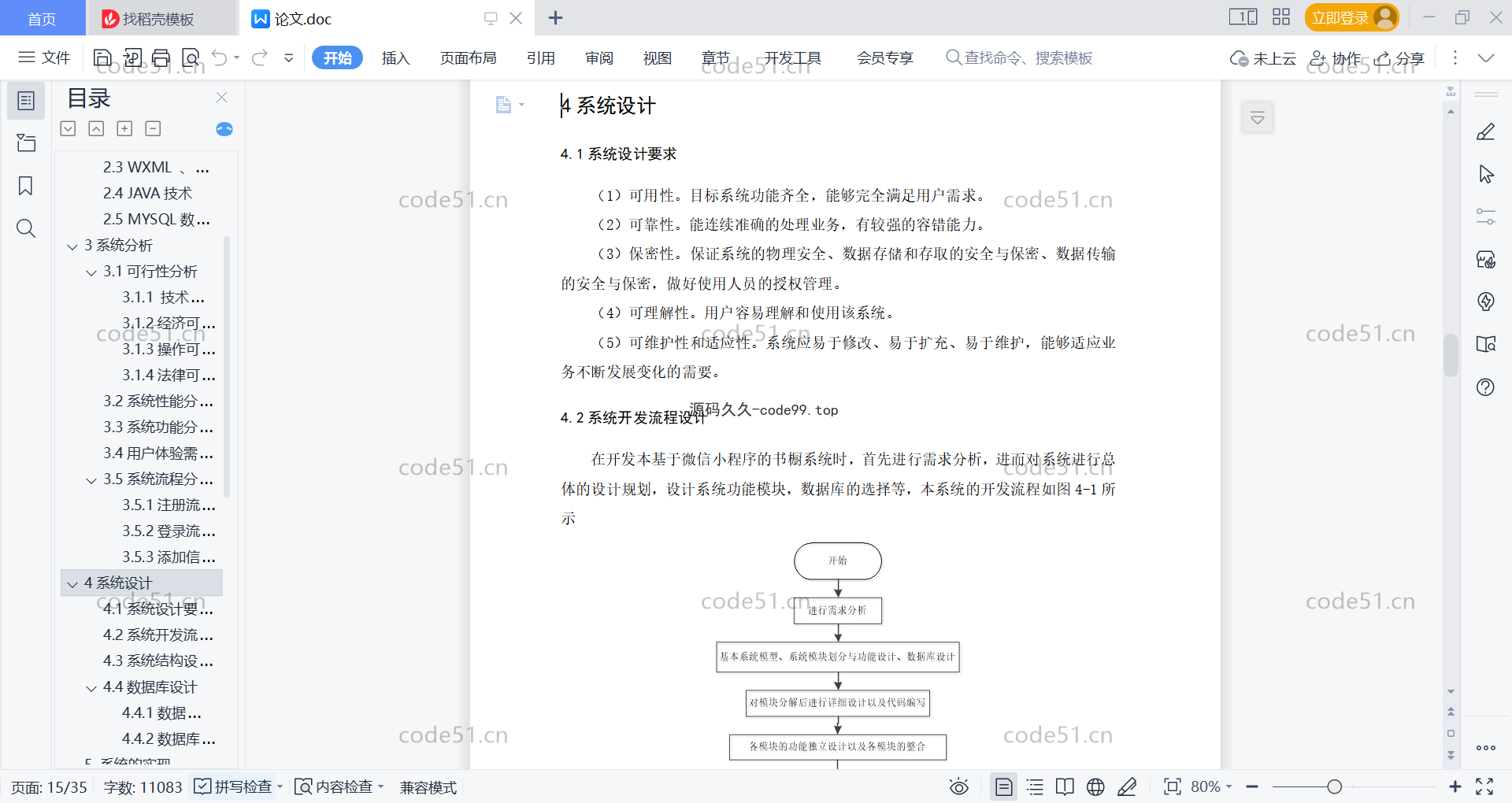 基于微信小程序+SSM+MySQL的书橱小程序(附论文)