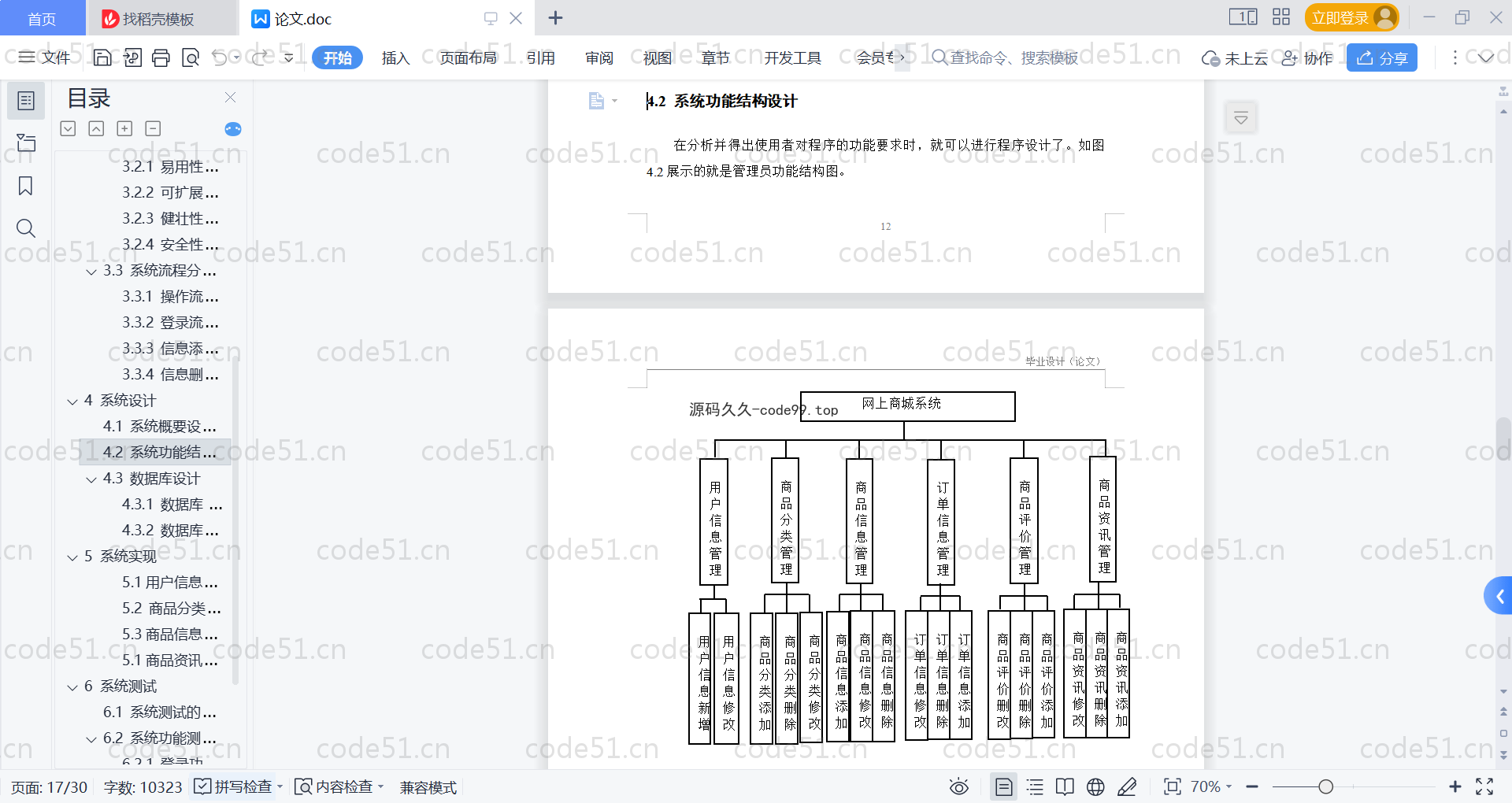 基于SpringBoot+MySQL+Vue的网上商城系统(附论文)