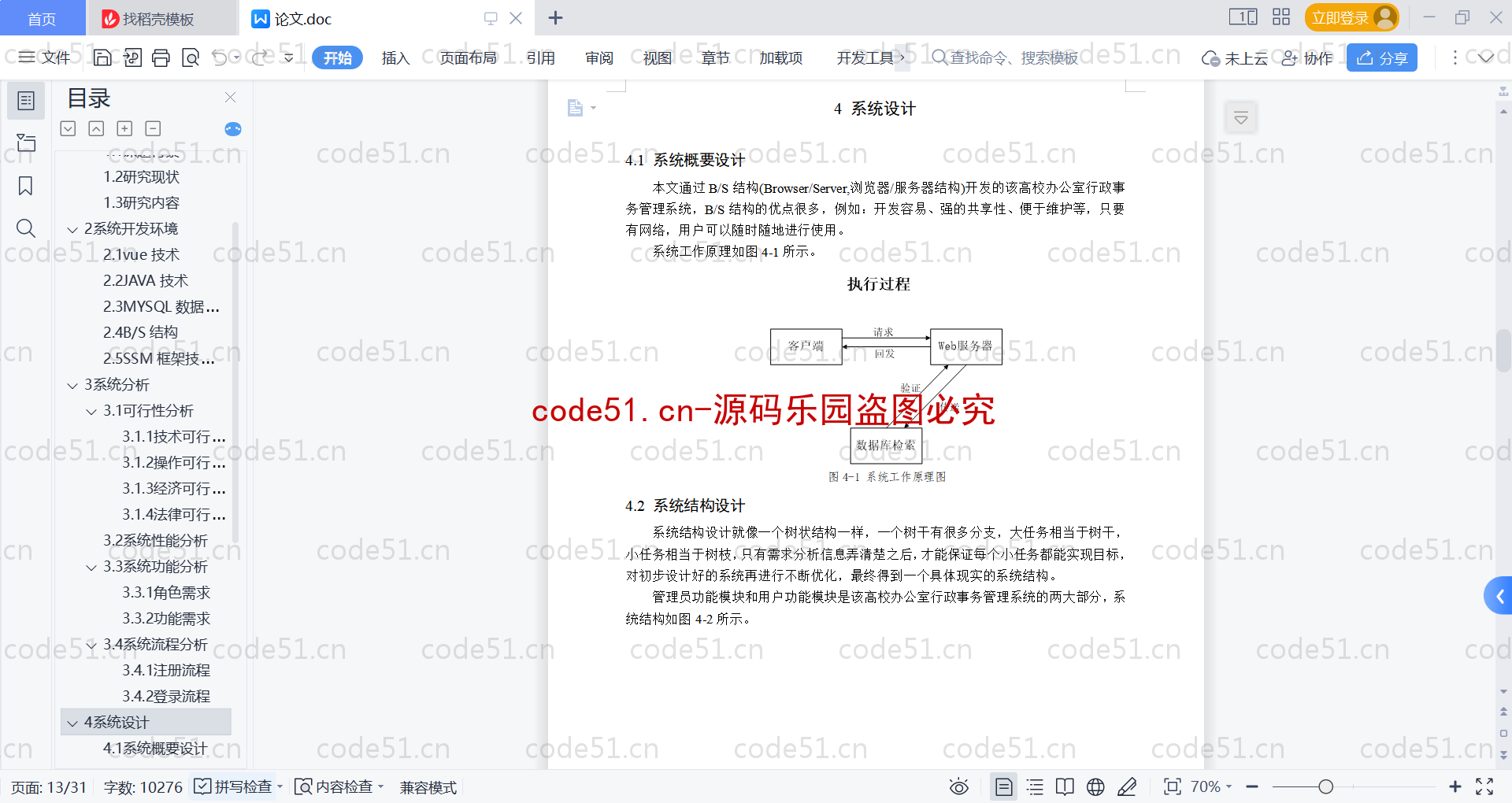 基于SpringBoot+MySQL+Vue的高校办公室行政事务管理系统(附论文)