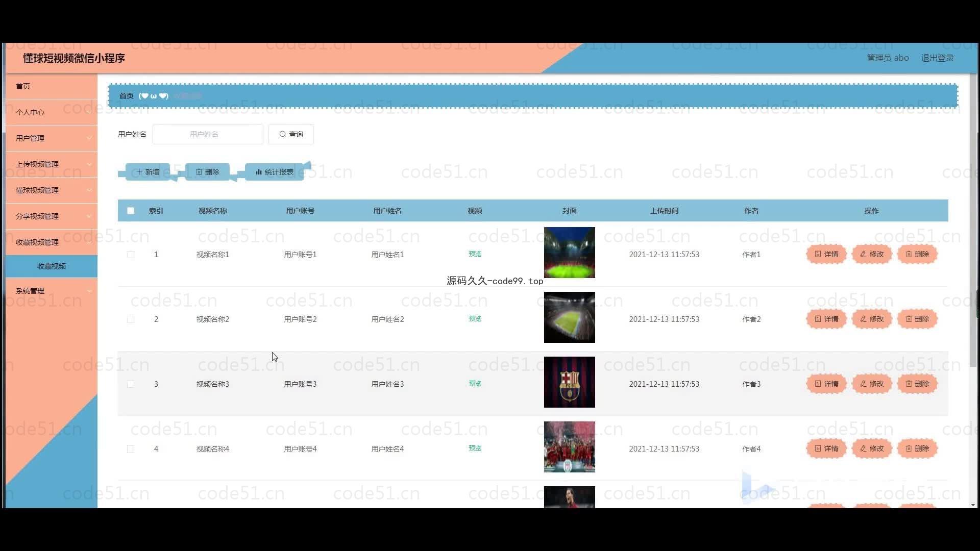 基于微信小程序+SpringBoot+MySQL的短视频微信小程序(附论文)