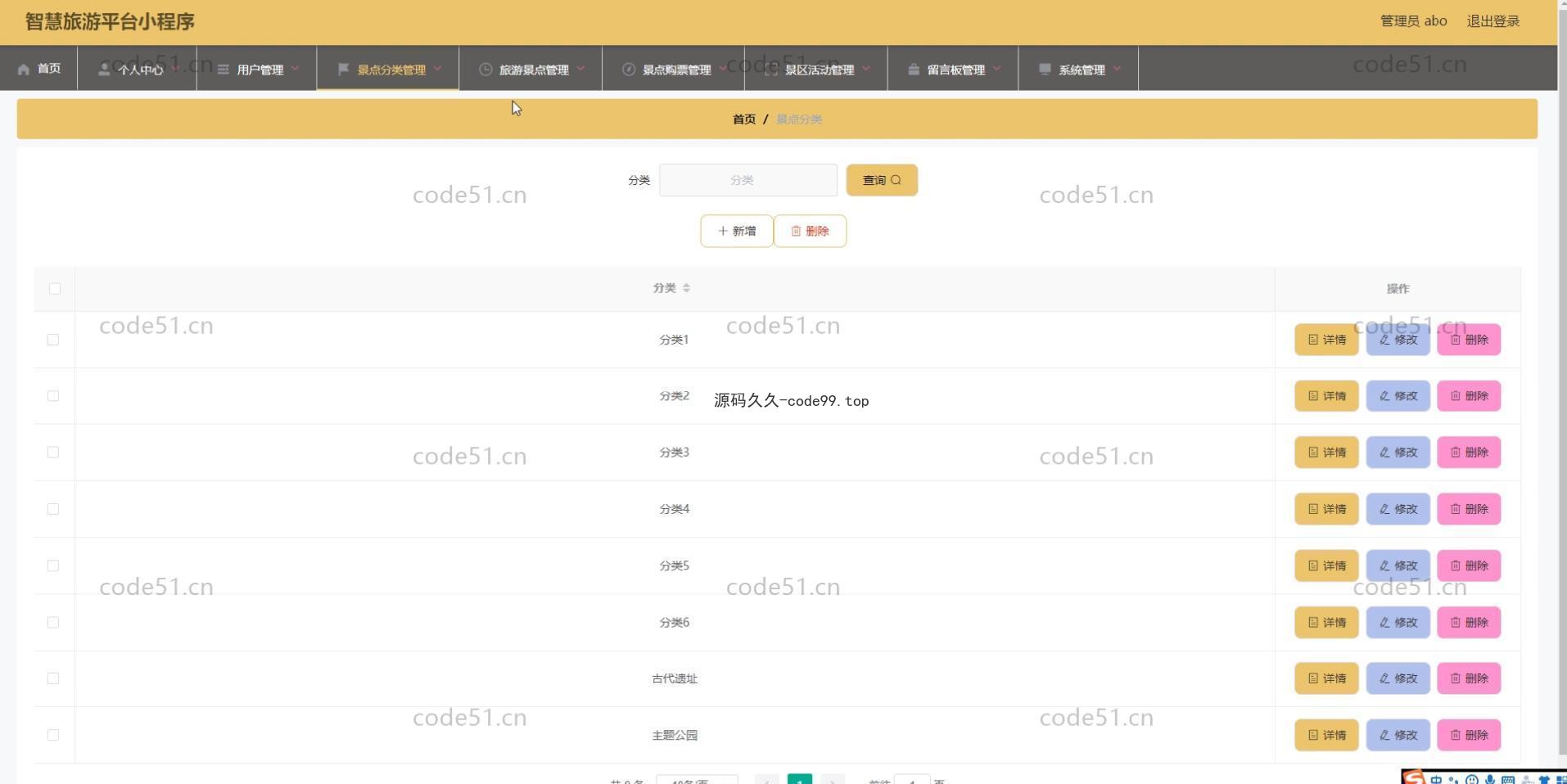 基于微信小程序+SSM+MySQL的智慧旅游小程序(附论文)