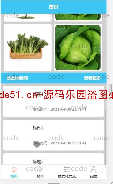 基于微信小程序+SSM+MySQL的校友林小程序(附论文)