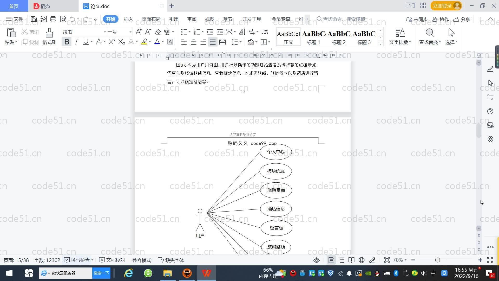 基于SpringBoot+MySQL+Vue.js的旅游网站系统(附论文)