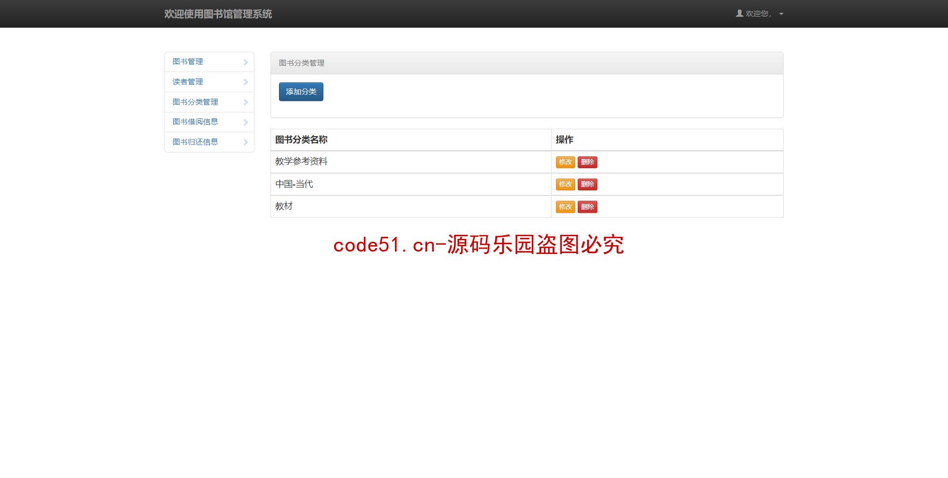 基于JSP+Servlet+MySQL+Bootstrap+CSS的图书管理系统