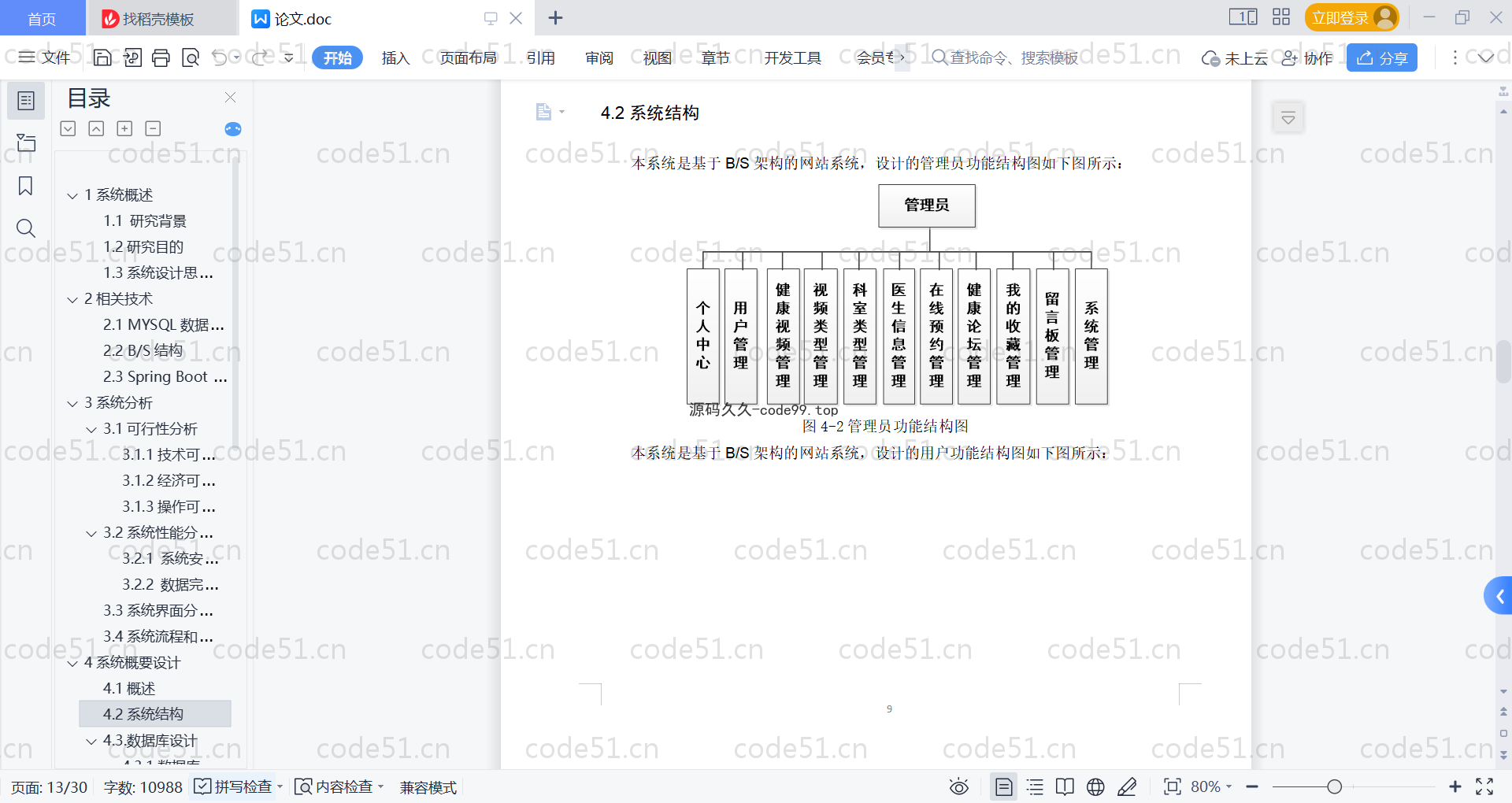 基于SpringBoot+MySQL+Vue的智能推荐卫生健康系统(附论文)
