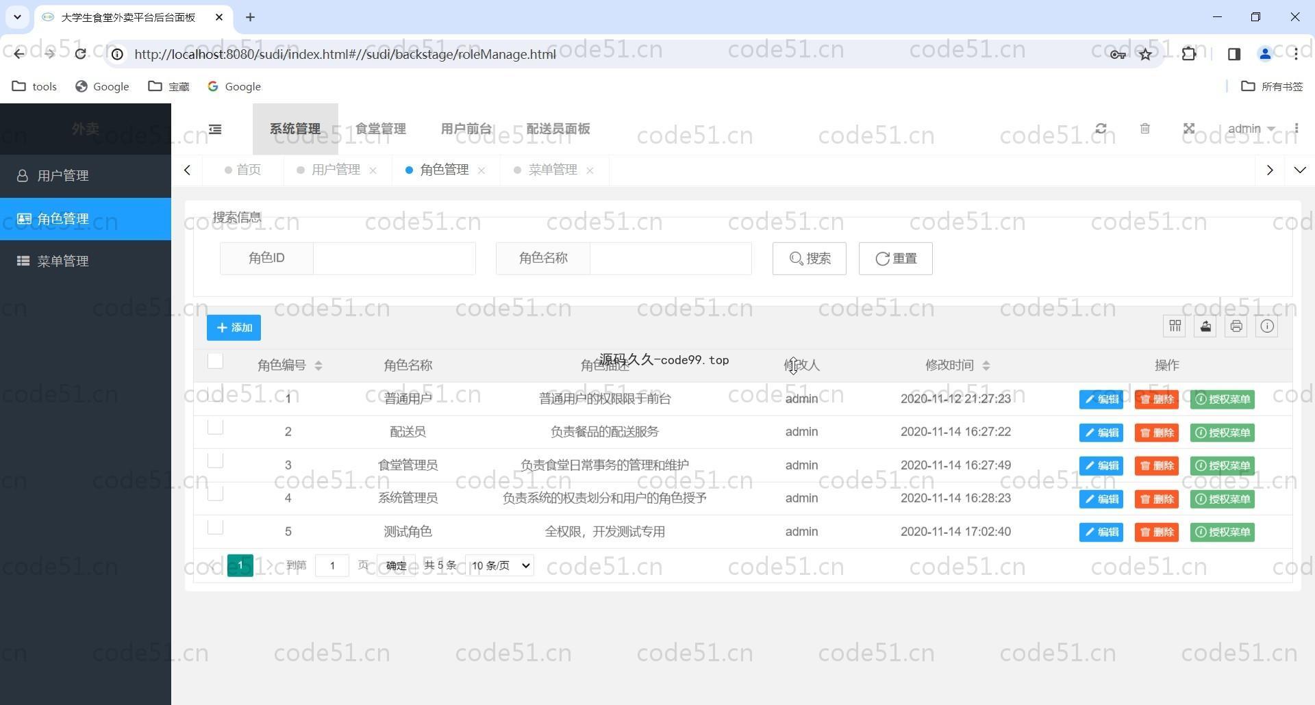 基于SSM+LayUI+JSP的订餐堂食外卖配送系统(附论文)