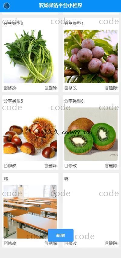 基于微信小程序+SSM+MySQL的农场驿站小程序(附论文)