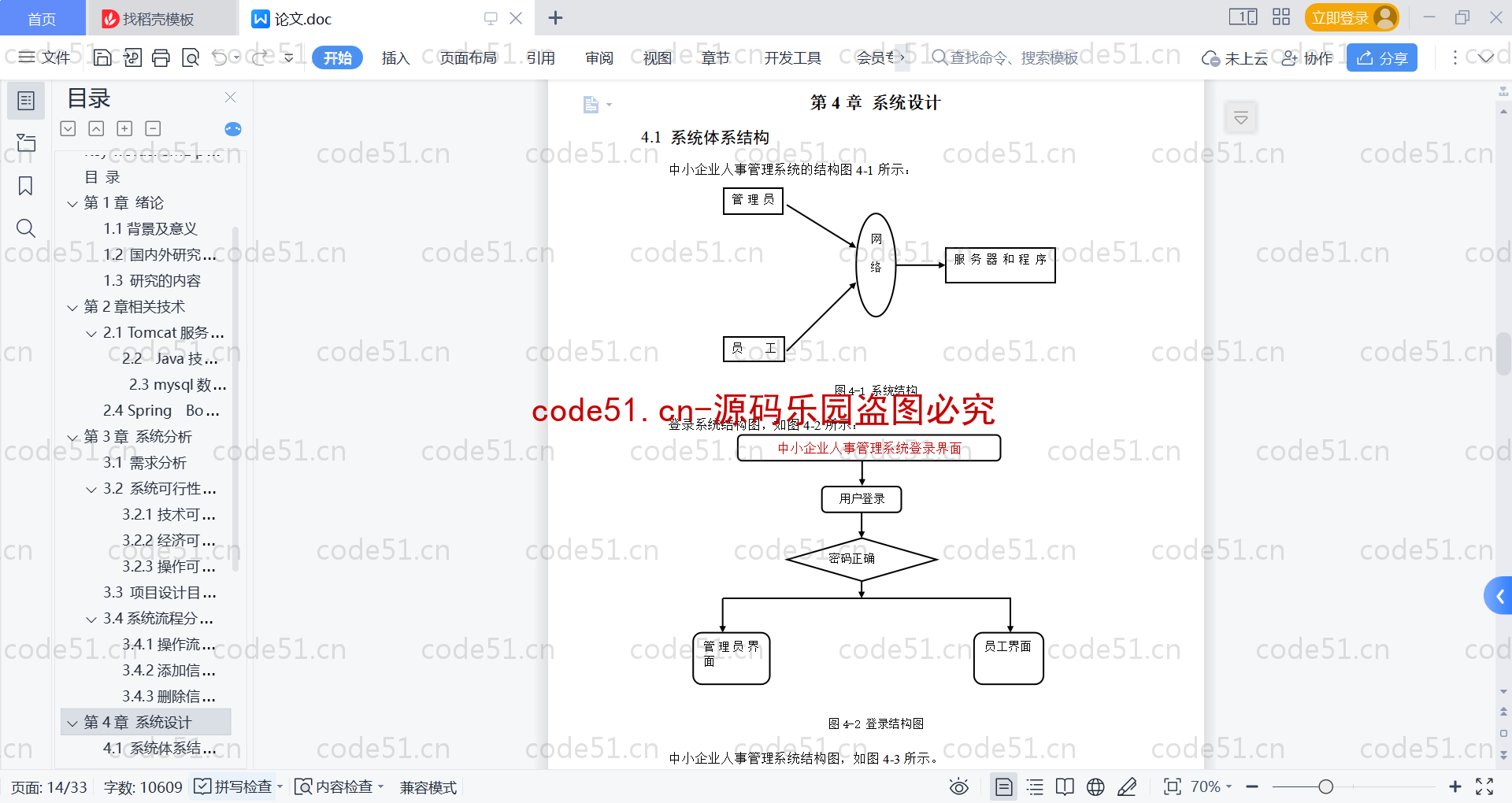 基于SpringBoot+MySQL+Vue的中小企业人事管理系统(附论文)