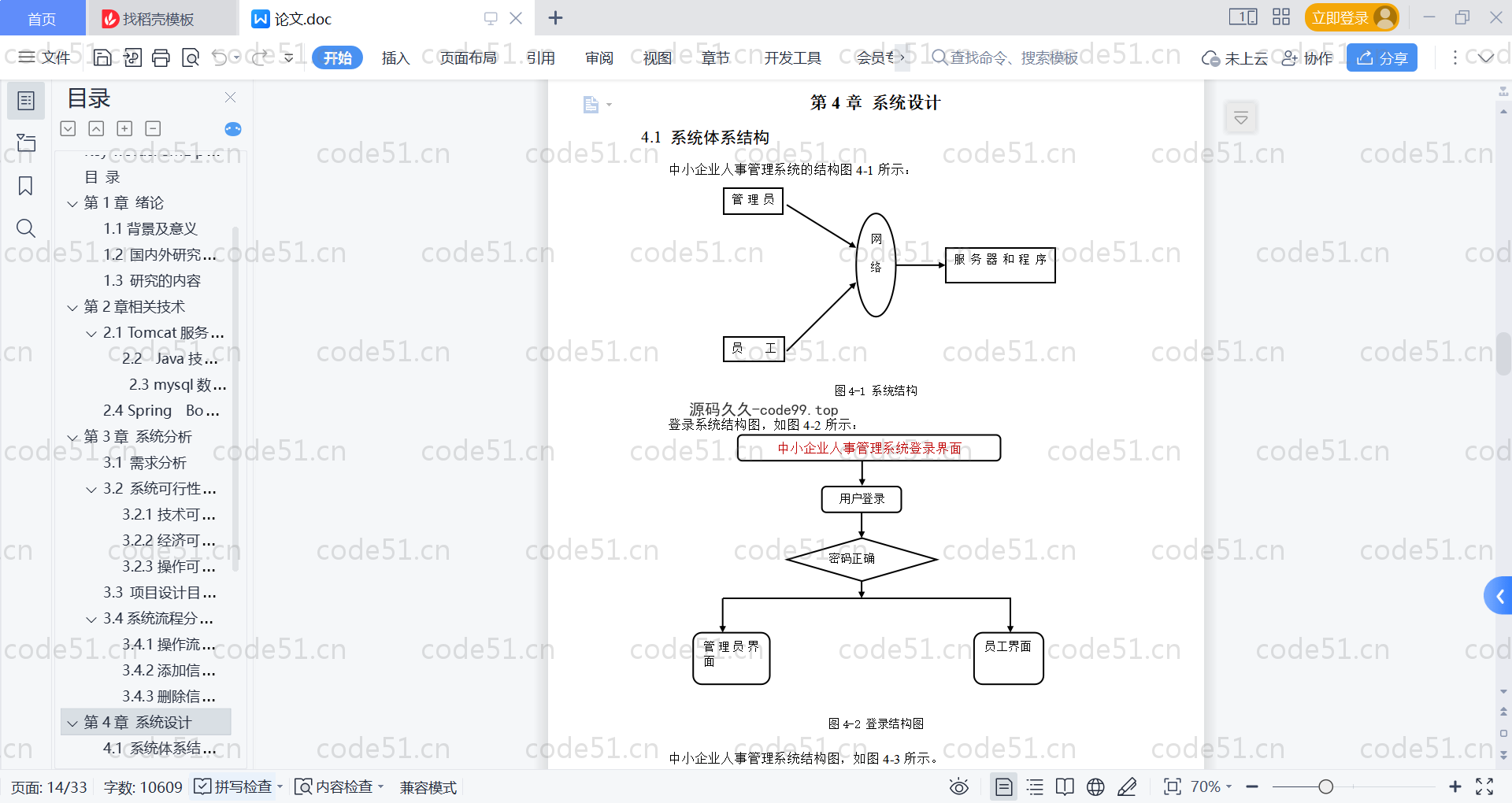 基于SpringBoot+MySQL+Vue的中小企业人事管理系统(附论文)