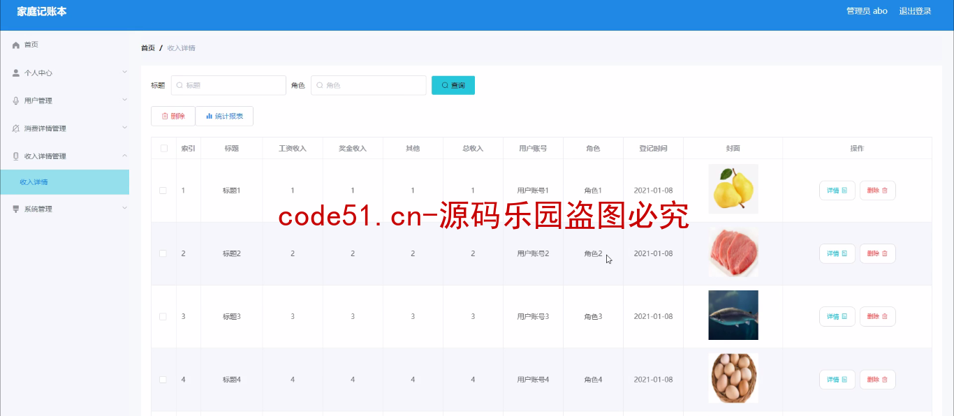 基于微信小程序+SSM+MySQL的家庭记账本(附论文)