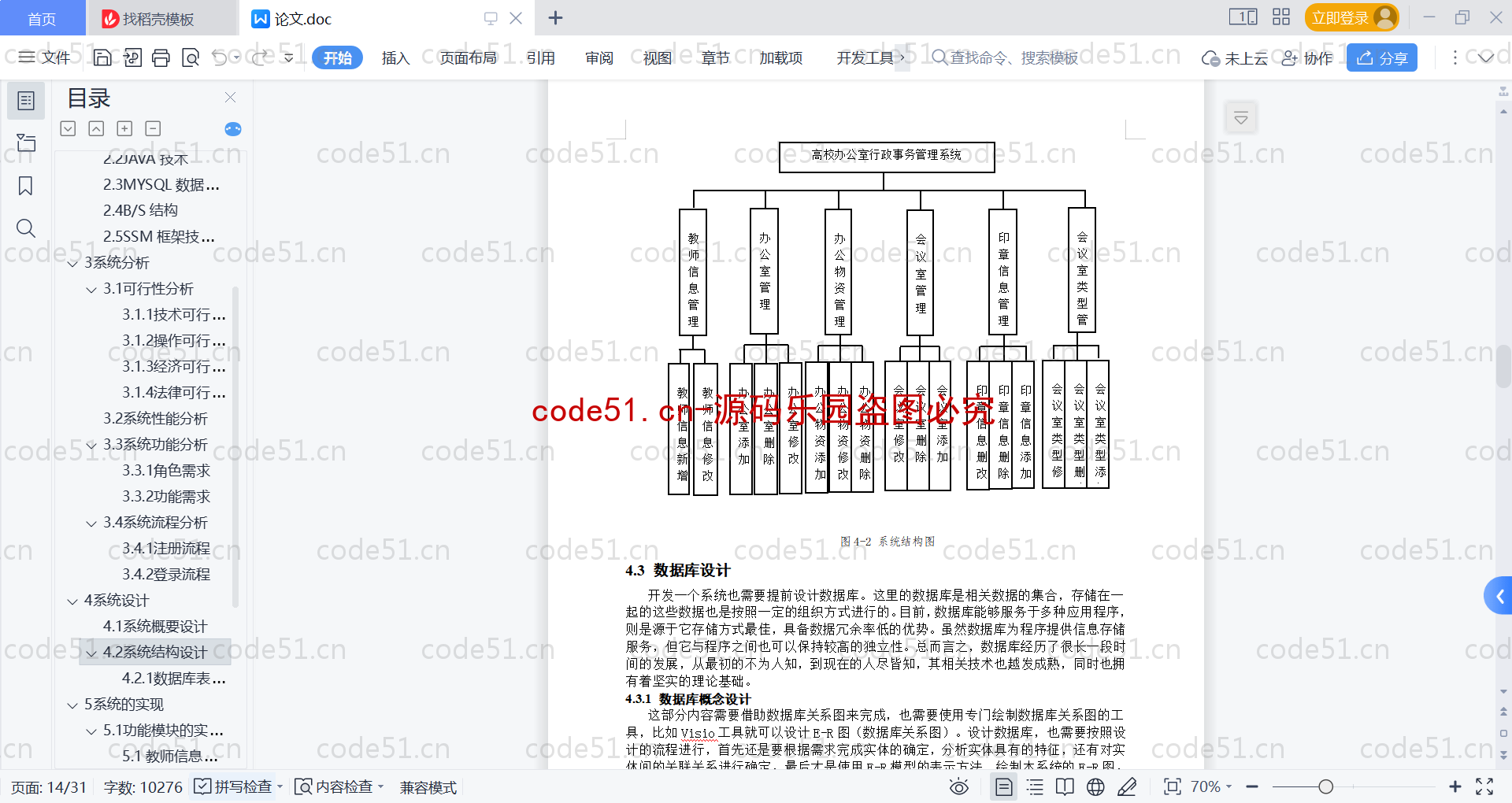 基于SpringBoot+MySQL+Vue的高校办公室行政事务管理系统(附论文)