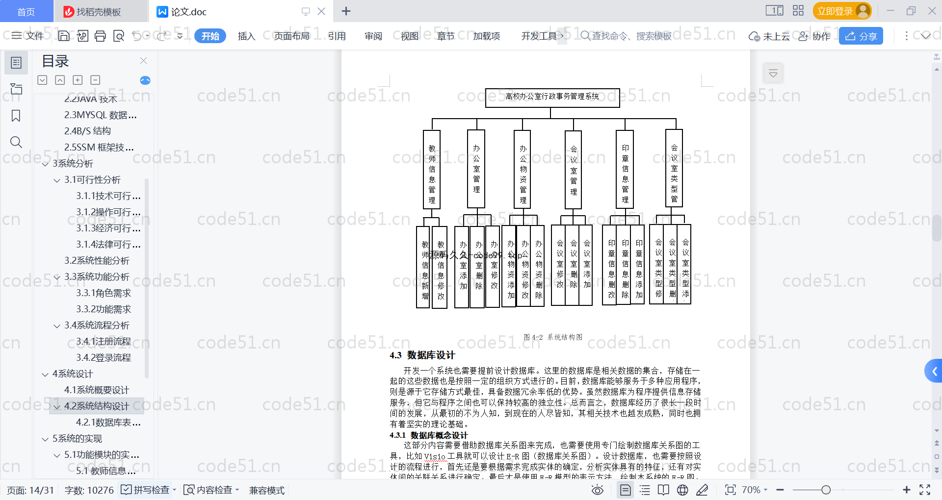 基于SpringBoot+MySQL+Vue的高校办公室行政事务管理系统(附论文)