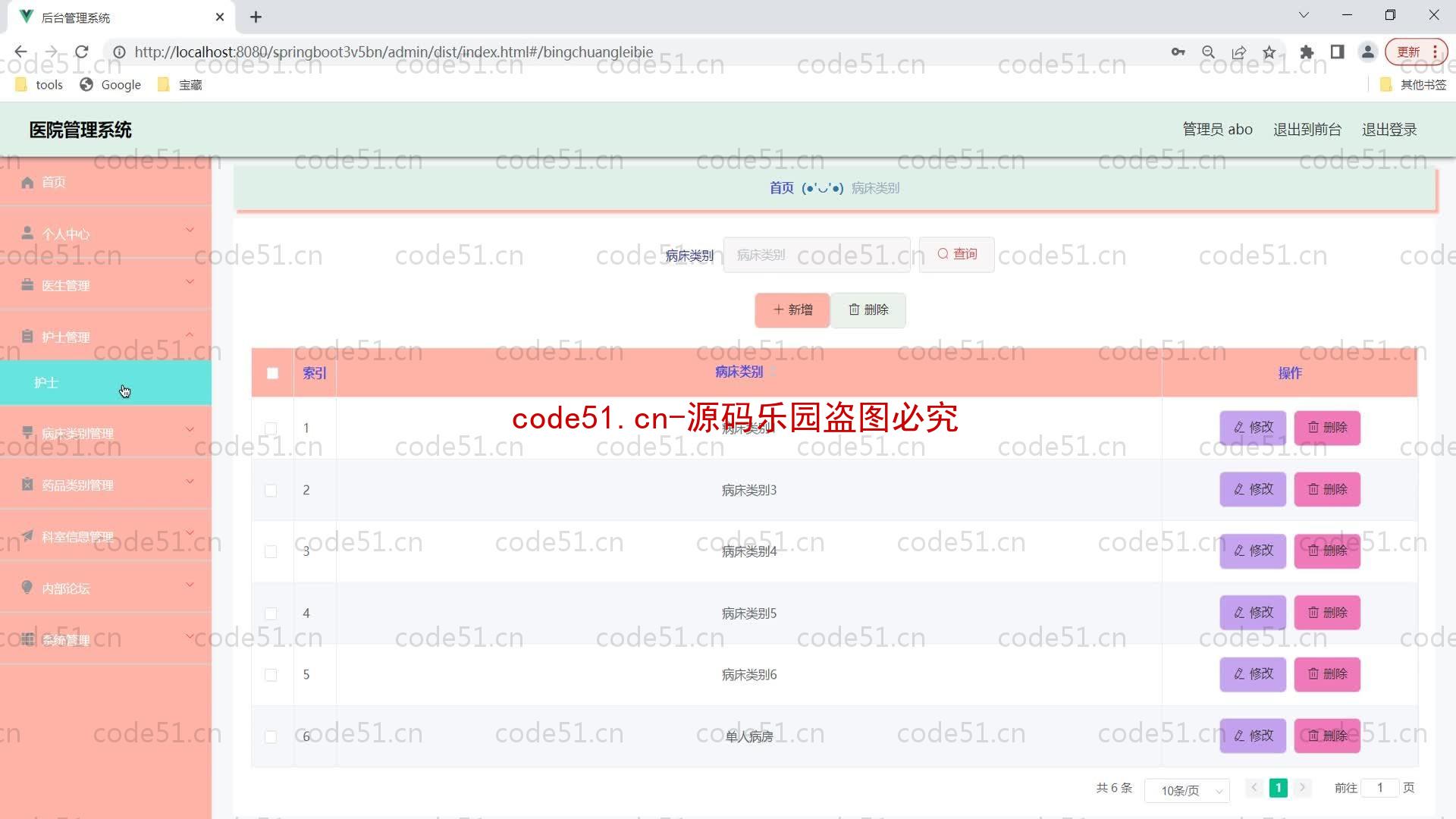 基于SpringBoot+MySQL+Vue的医院管理系统(附论文)