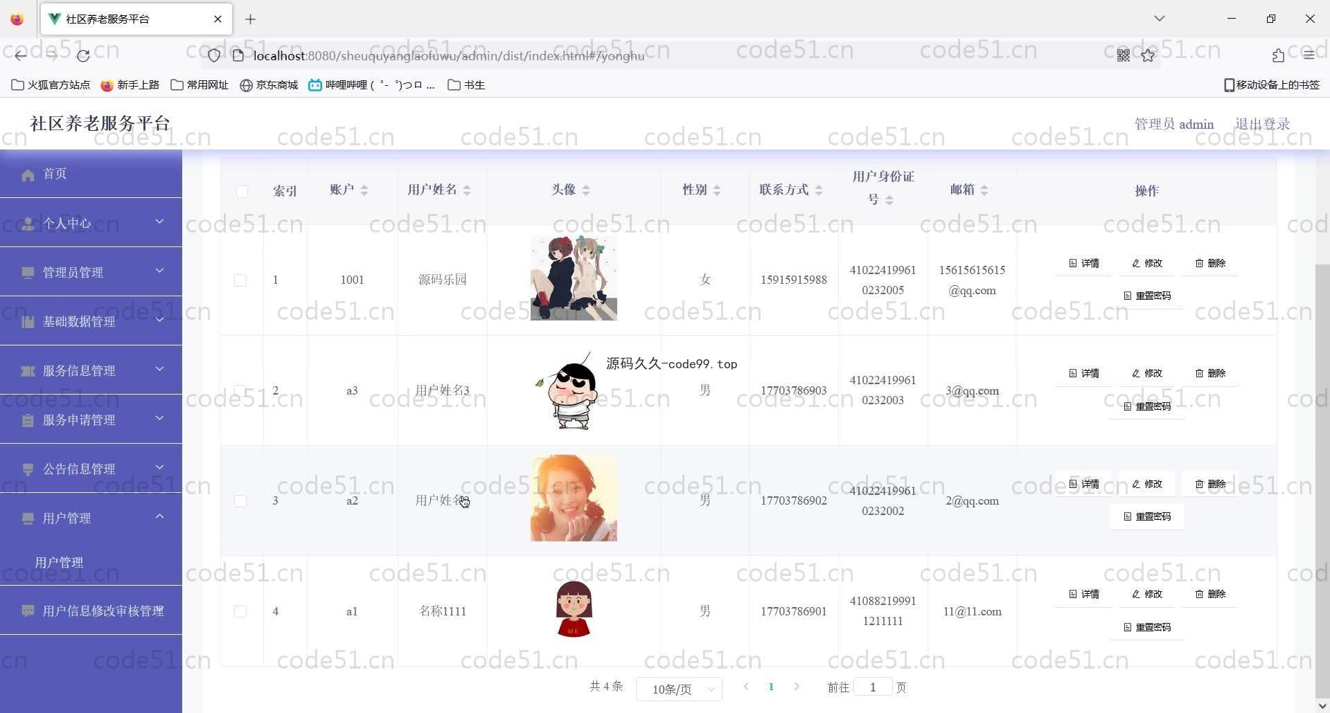基于SpringBoot+MySQL+Vue的社区养老服务平台(附论文)