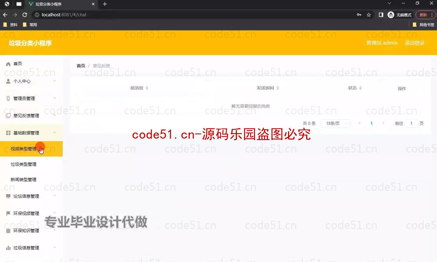 基于微信小程序+SSM+MySQL的垃圾分类小程序(附论文)