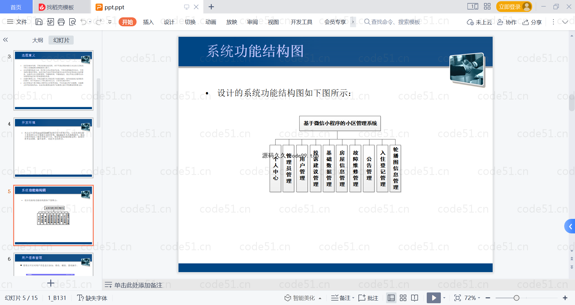 基于微信小程序+SSM+MySQL的小区管理小程序(附论文)