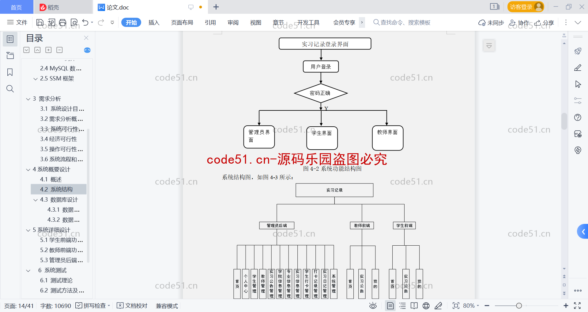 基于微信小程序+SSM+MySQL的实习记录管理系统(附论文)