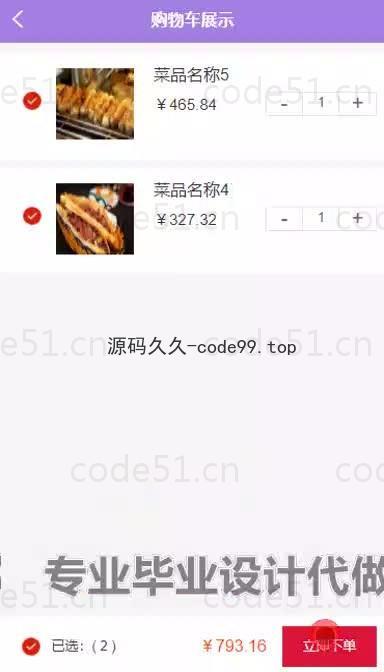 基于微信小程序+SSM+MySQL的外卖小程序(附论文)