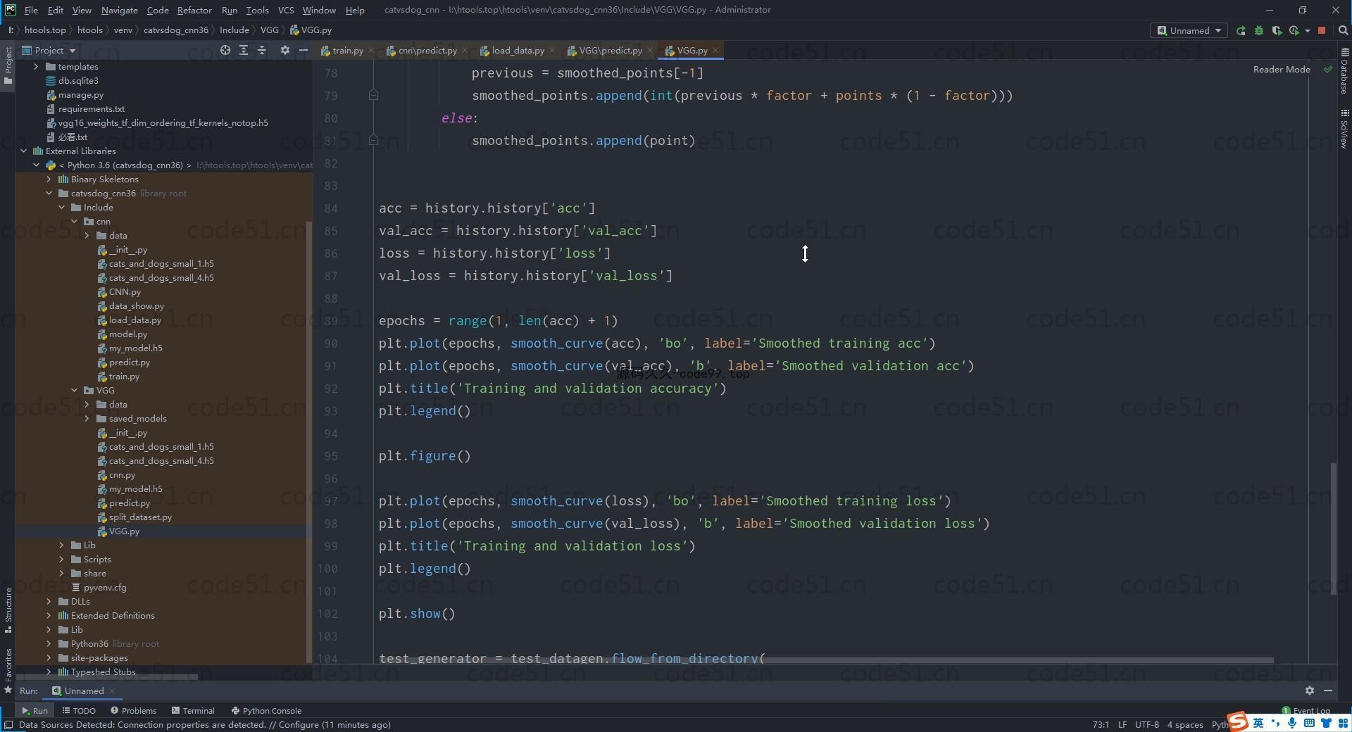 基于Python+Django+tensorflow+Keras+VGG16卷积神经网络模型训练的猫狗识别系统