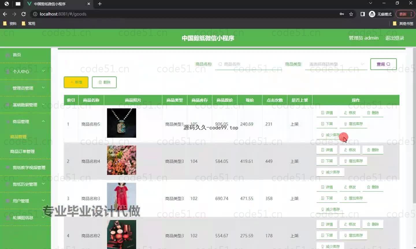 基于微信小程序+SSM+MySQL的中国剪纸微信小程序(附论文)