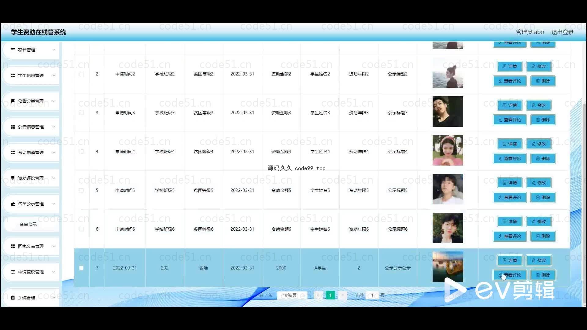 基于微信小程序+SSM+MySQL的学生资助小程序(附论文)