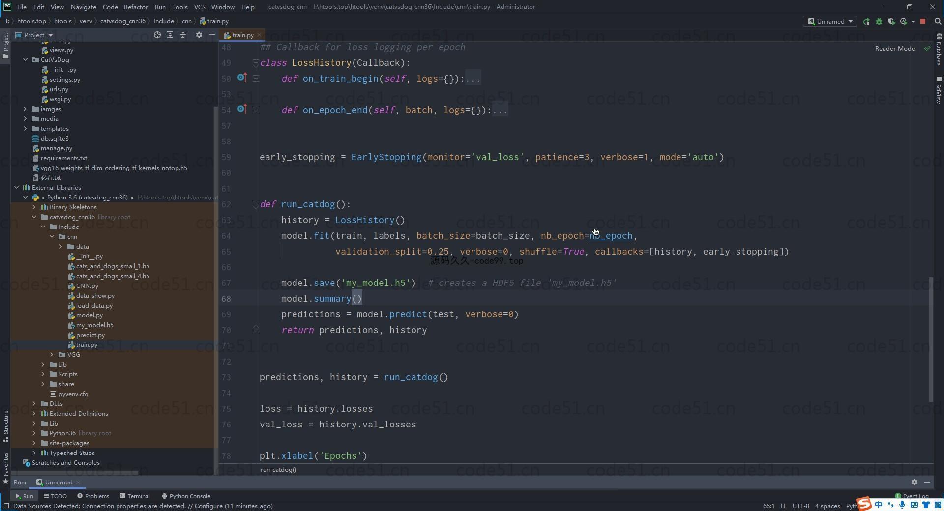 基于Python+Django+tensorflow+Keras+VGG16卷积神经网络模型训练的猫狗识别系统