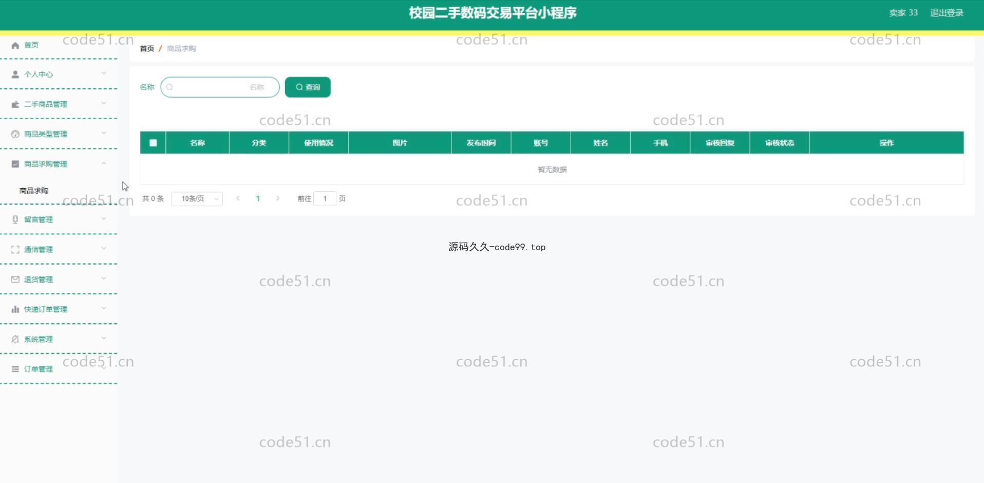 基于微信小程序+SSM+MySQL的校园二手数码交易小程序(附论文)