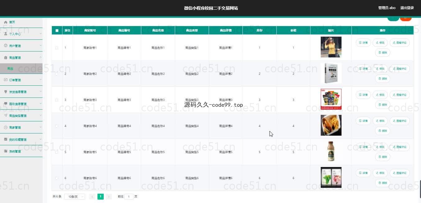 基于微信小程序+SSM+MySQL的二手交易网站小程序(附论文)