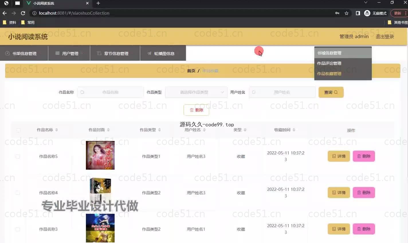 基于微信小程序+SSM+MySQL的小说阅读系统小程序(附论文)