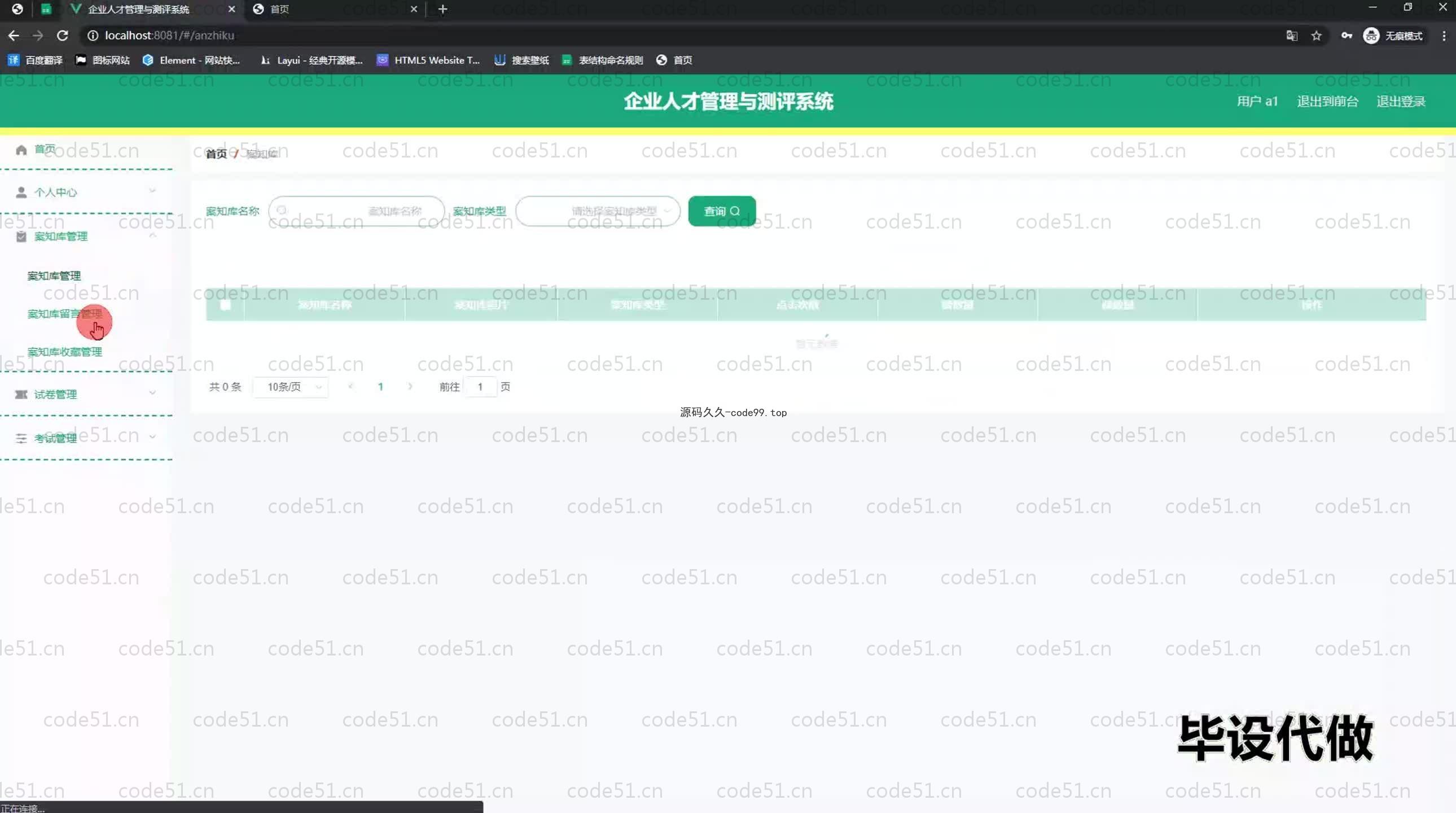 基于SpringBoot+MySQL+Vue.js的人才管理系统(附论文)