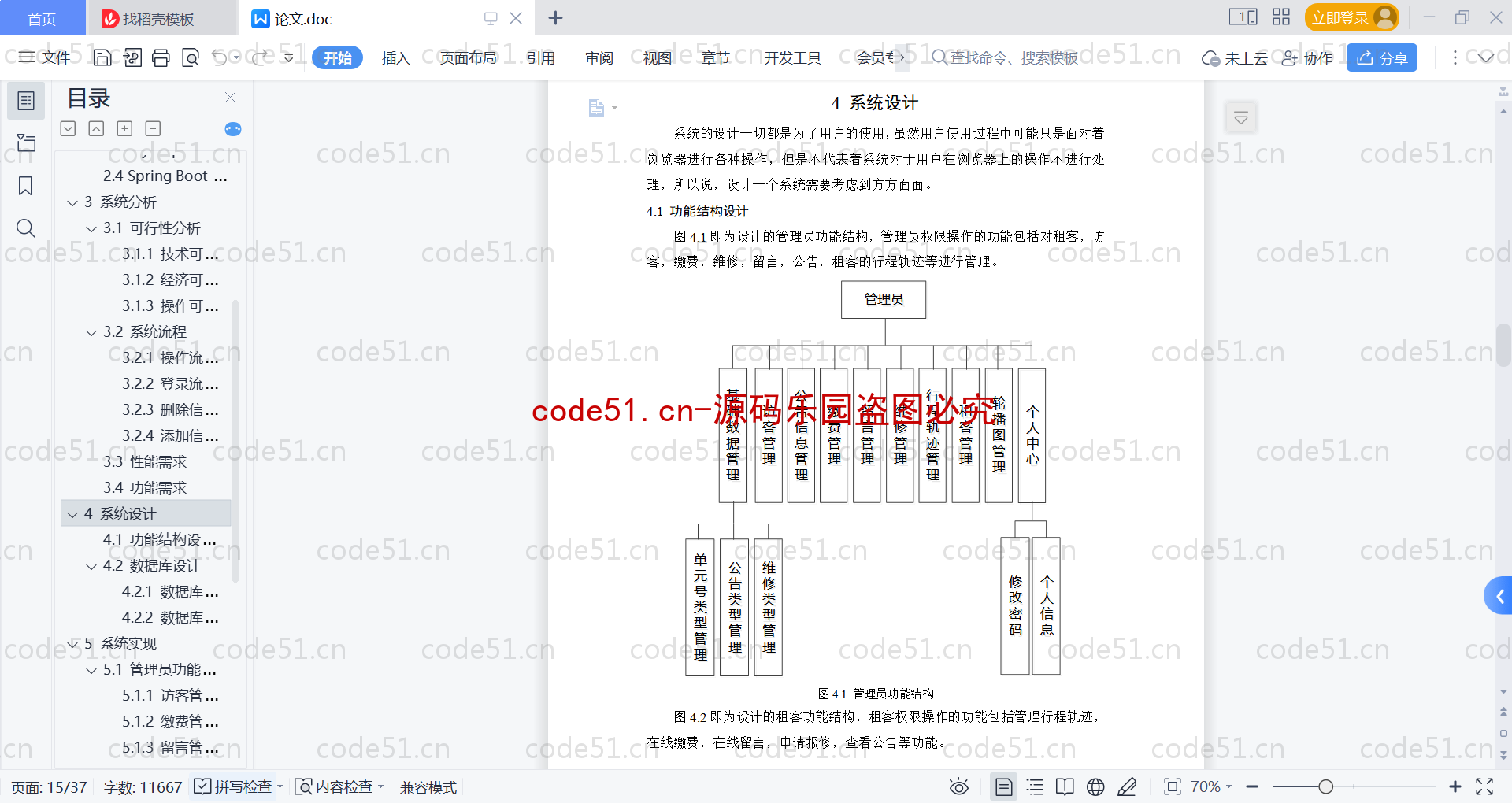 基于SpringBoot+MySQL+Vue的青年公寓管理系统(附论文)