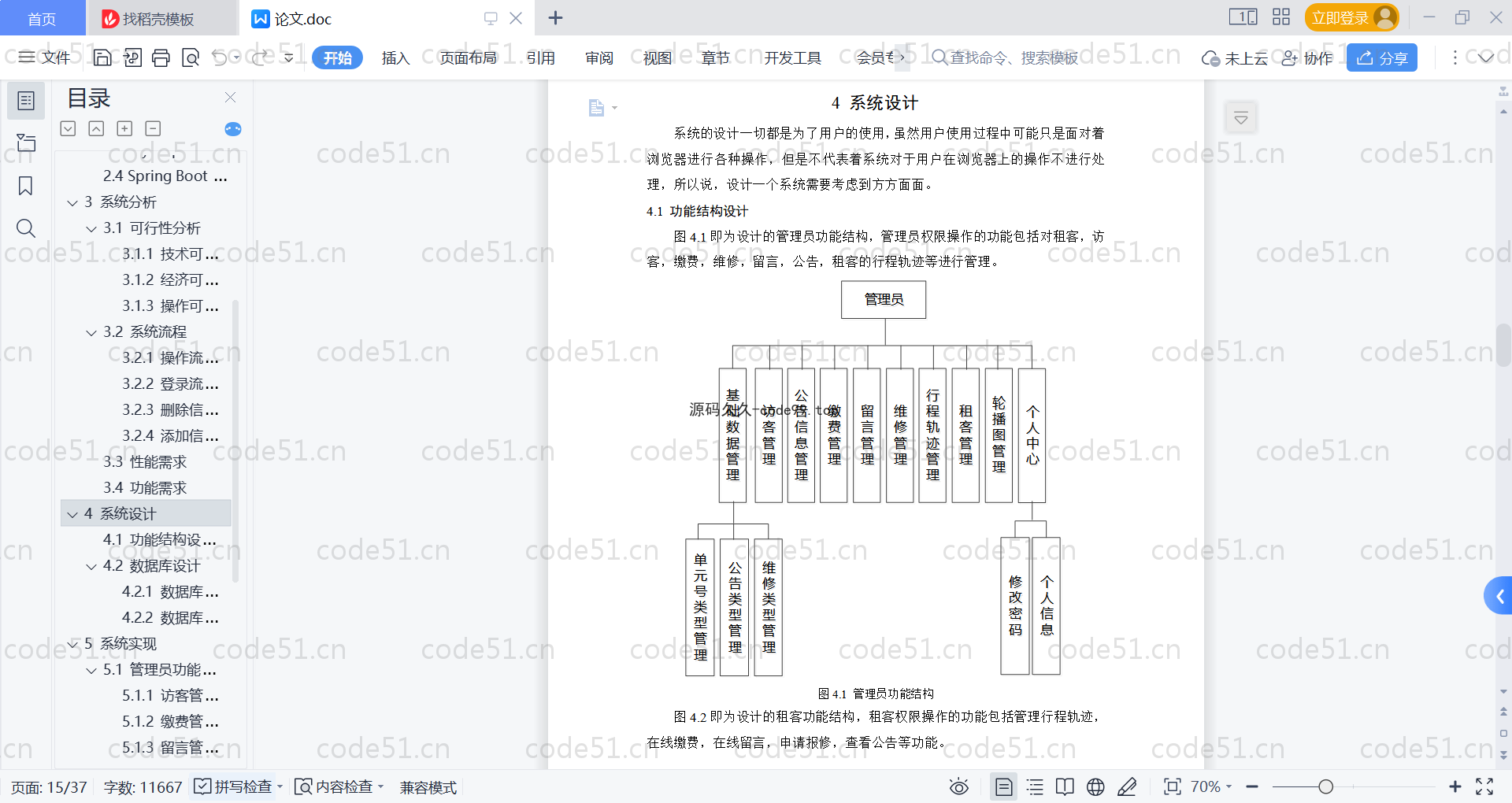 基于SpringBoot+MySQL+Vue的青年公寓管理系统(附论文)