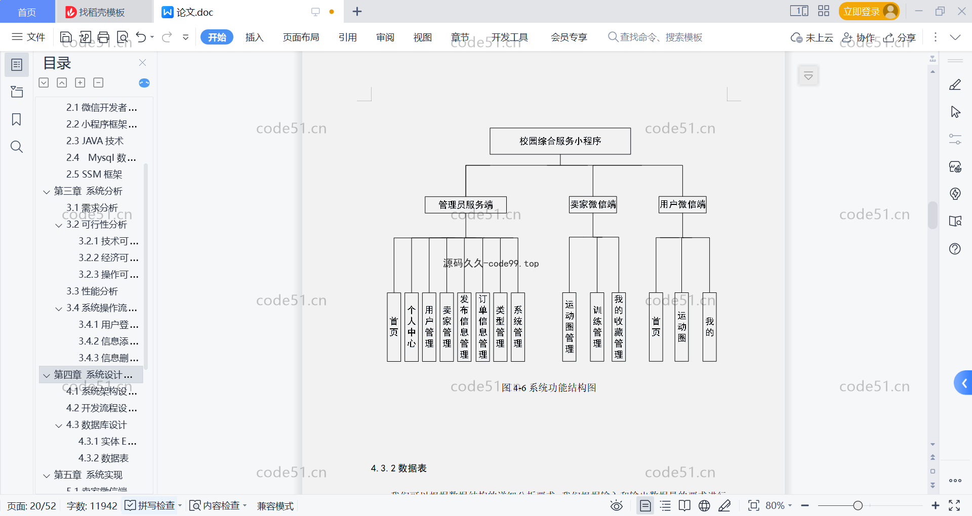 基于微信小程序+SSM+MySQL的校园综合服务小程序(附论文)