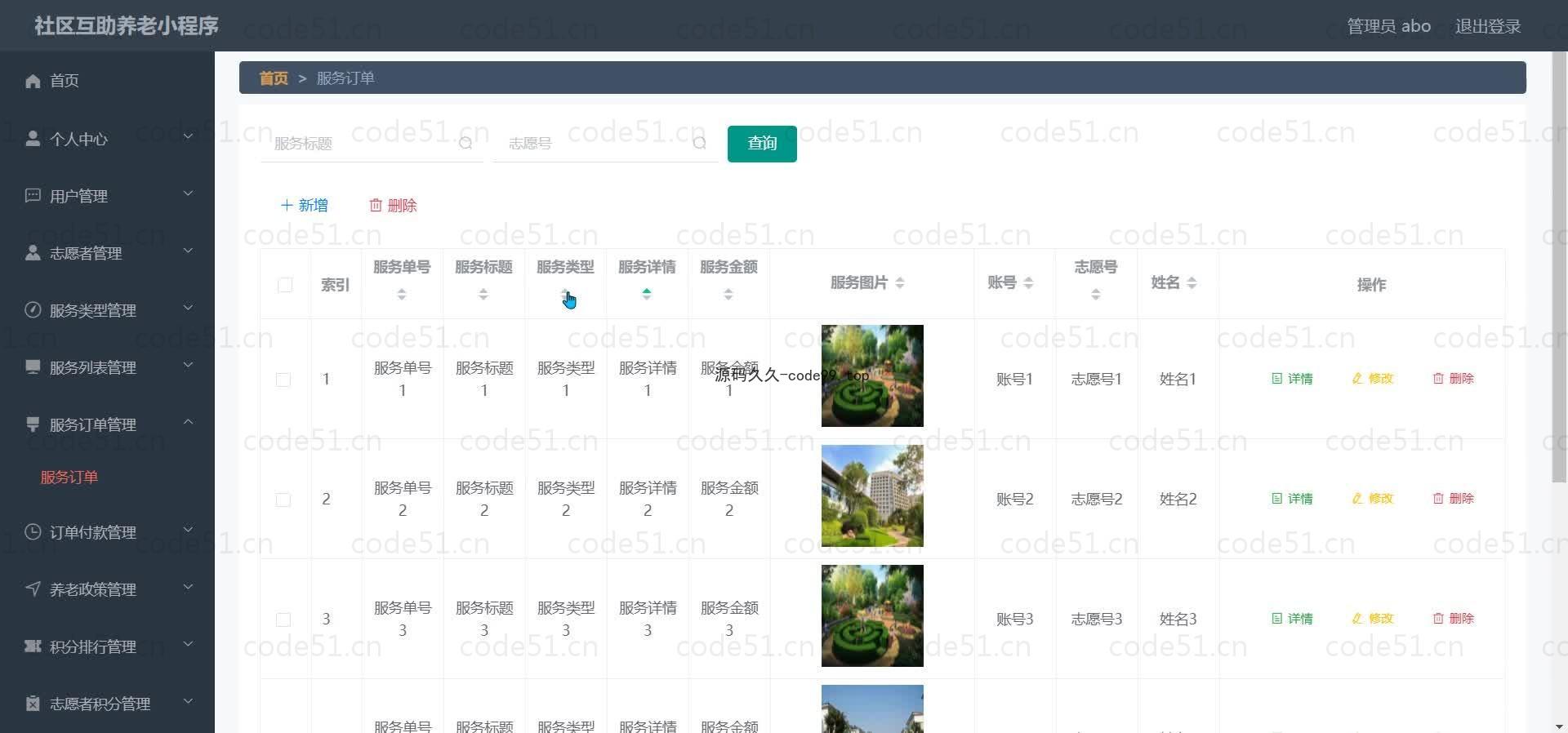 基于微信小程序+SSM+MySQL的社区互助养老小程序(附论文)