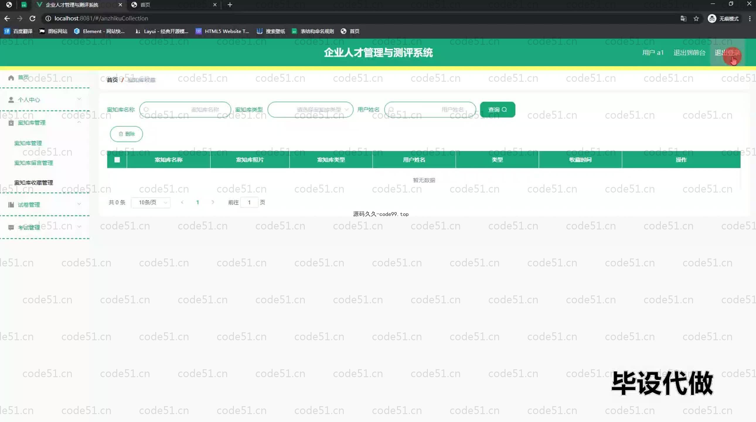 基于SpringBoot+MySQL+Vue.js的人才管理系统(附论文)