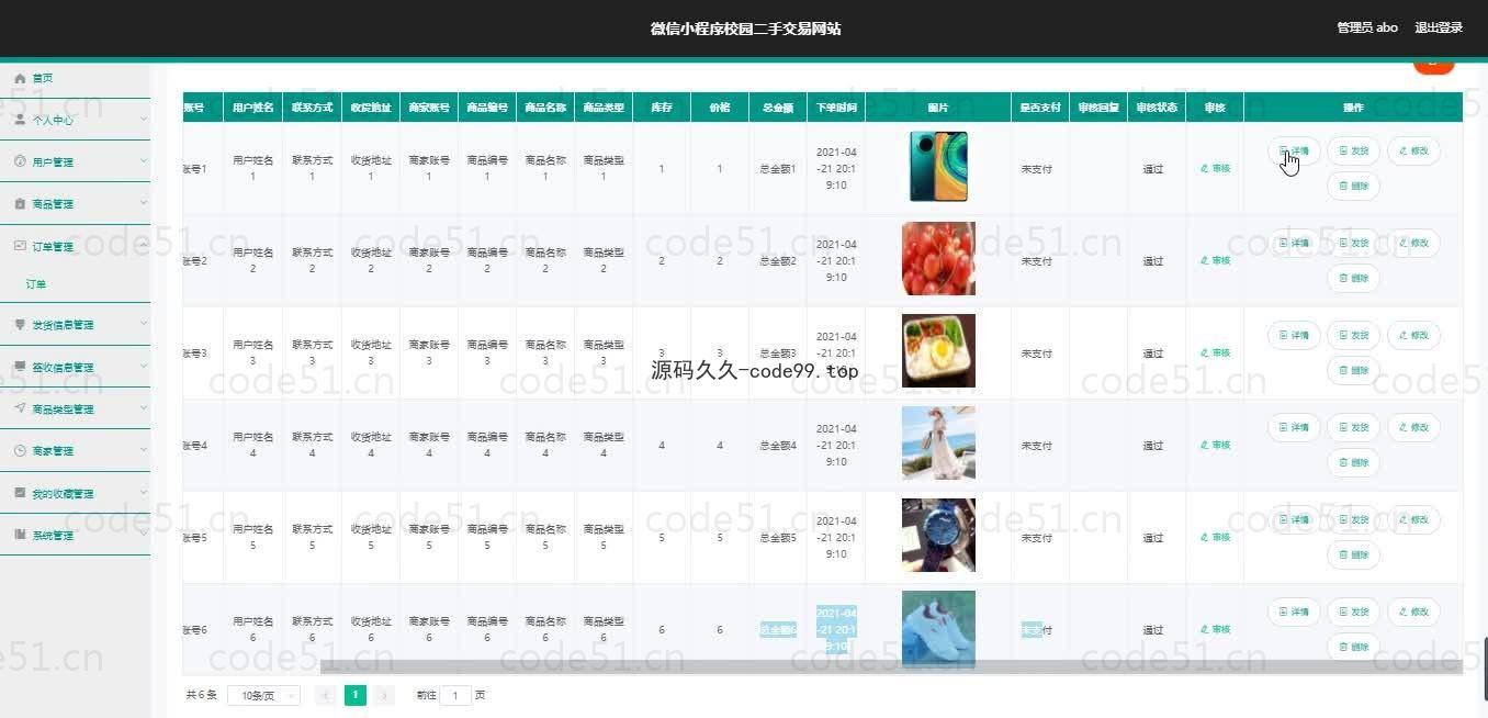 基于微信小程序+SSM+MySQL的二手交易网站小程序(附论文)