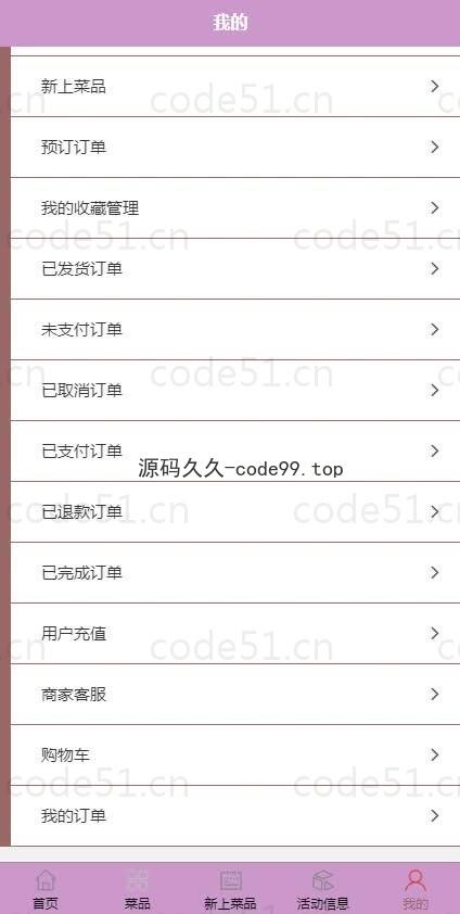 基于微信小程序+SSM+MySQL的微信点餐系统小程序(附论文)