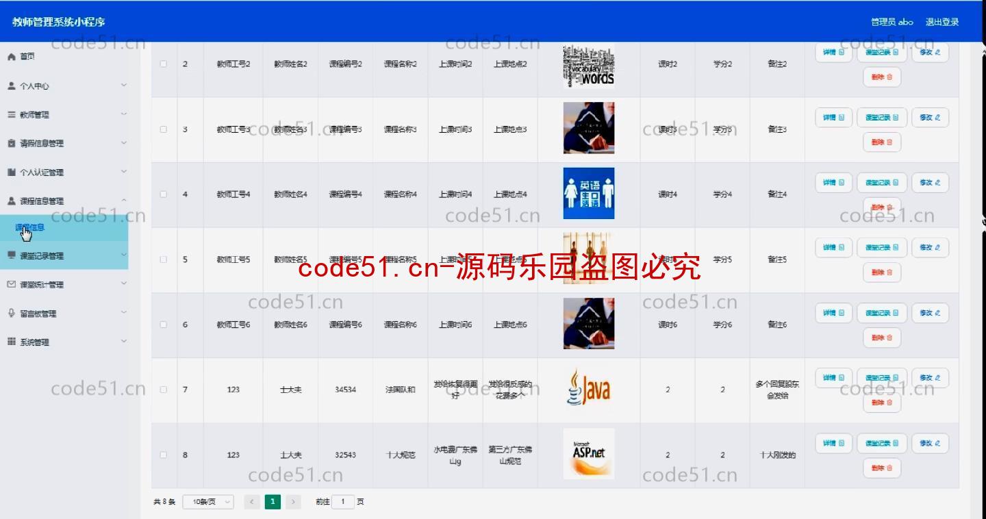 基于微信小程序+SSM+MySQL的教师管理系统(附论文)