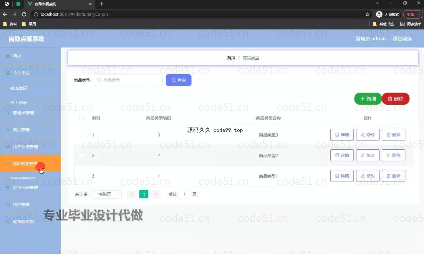 基于微信小程序+SpringBoot+MySQL的自助点餐小程序(附论文)
