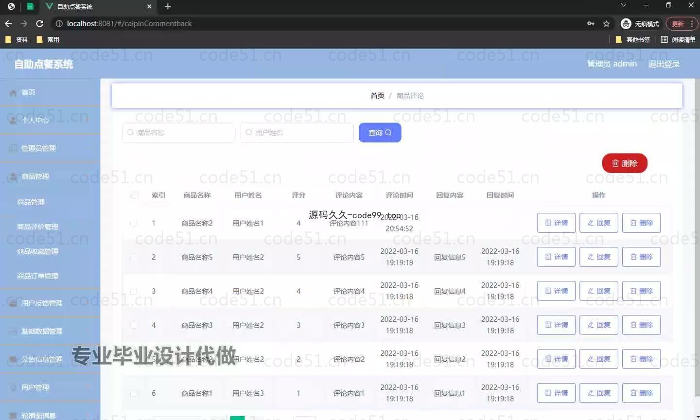 基于微信小程序+SpringBoot+MySQL的自助点餐小程序(附论文)
