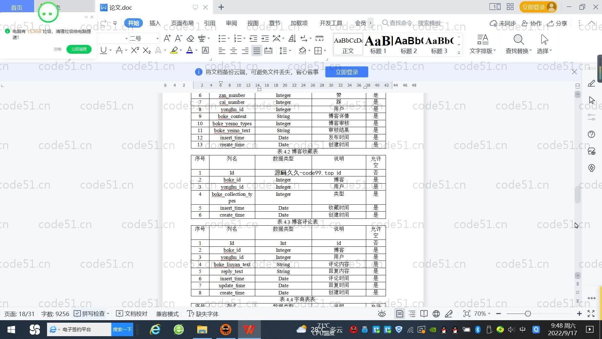 基于SpringBoot+MySQL+Vue.js的博客系统(附论文)