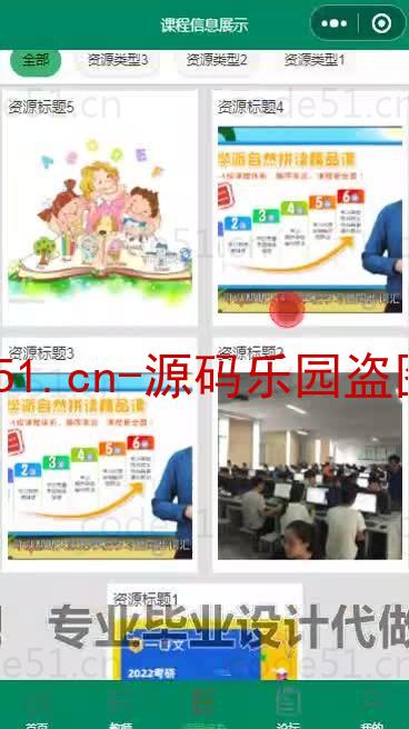 基于微信小程序+SSM+MySQL的高校学习助手小程序(附论文)