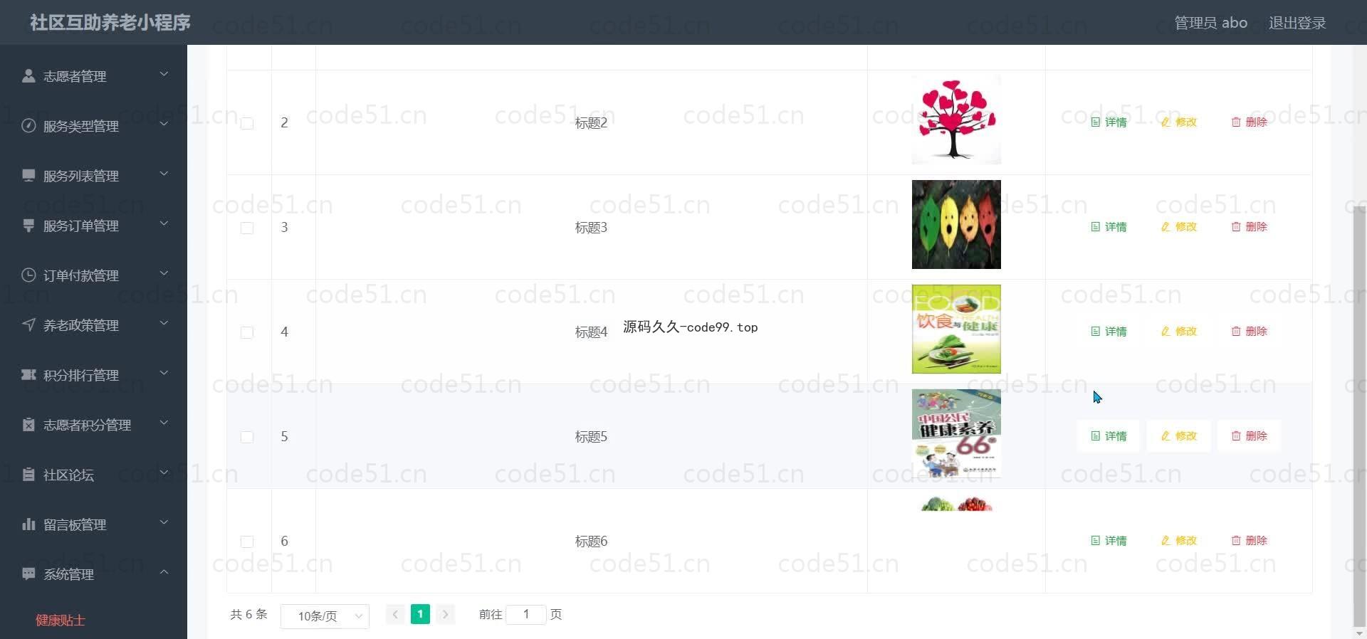 基于微信小程序+SSM+MySQL的社区互助养老小程序(附论文)