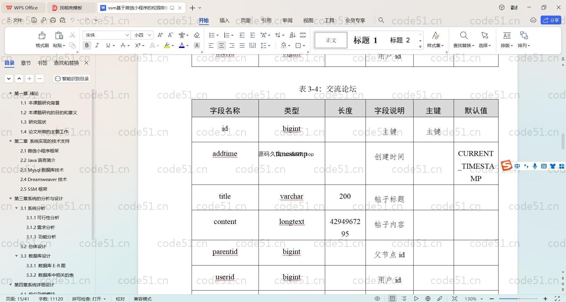 基于SpringBoot+Uniapp+微信小程序的商铺管理小程序(附论文)