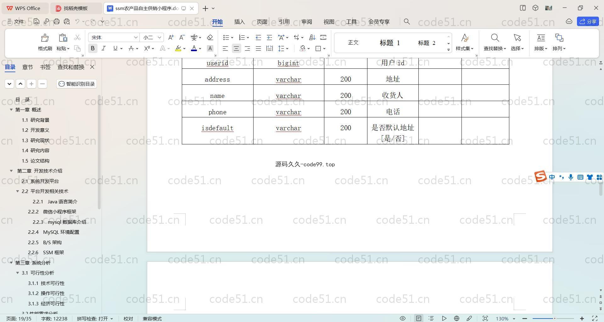 基于SpringBoot+Uniapp+微信小程序的农产品自主供销小程序(附论文)