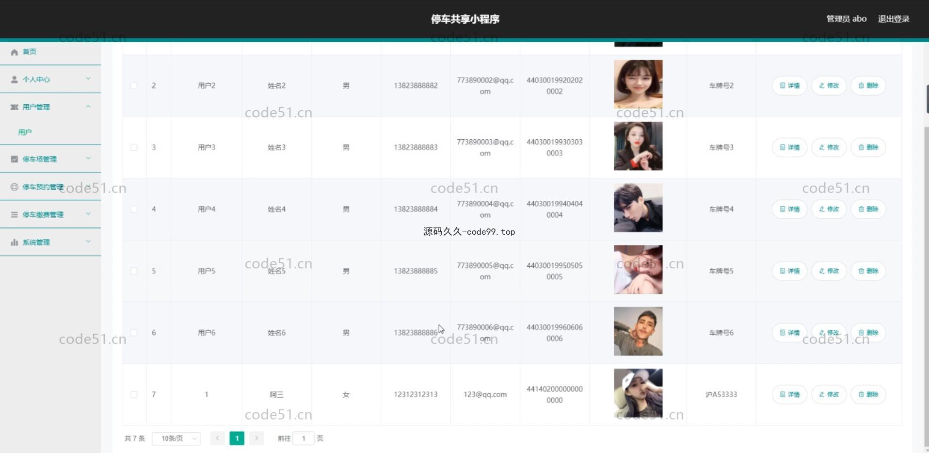 基于微信小程序+SSM+MySQL的停车场小程序(附论文)