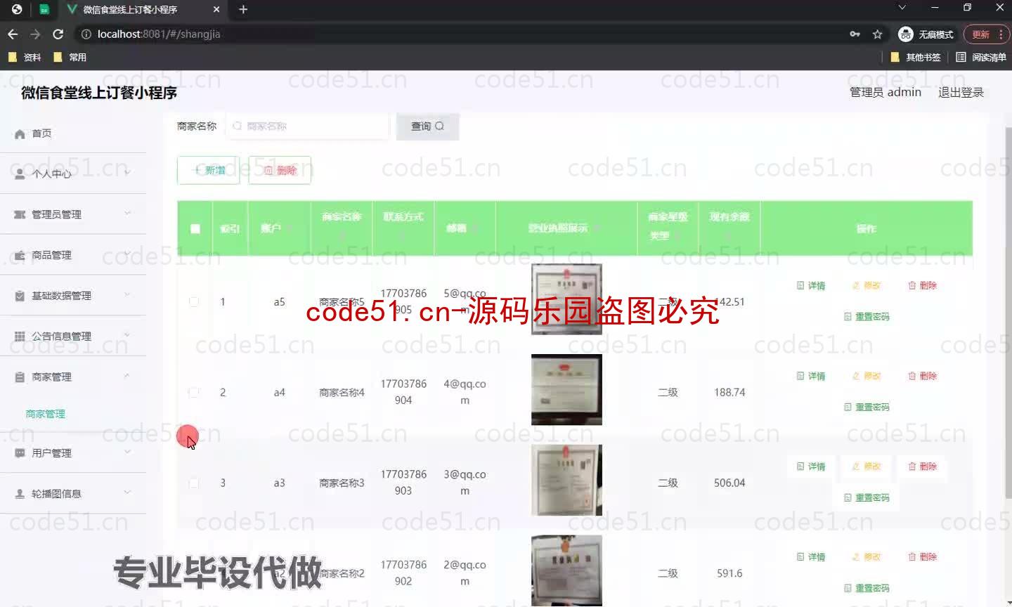 基于微信小程序+SSM+MySQL的食堂线上订餐小程序附论文)