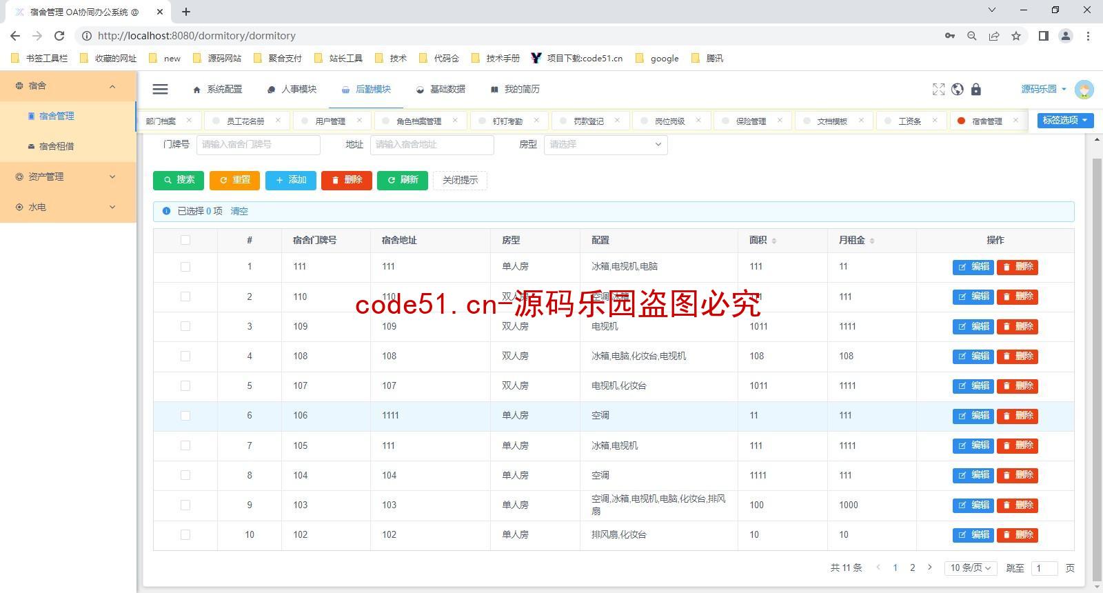 基于SSM+SpringBoot+MySQL+ElementUI的OA协同办公系统